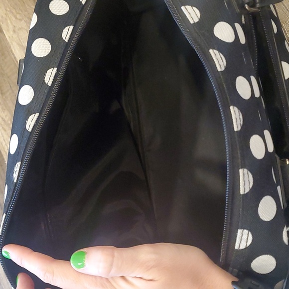 Olympia Polka Dot overnight bag - Picture 3 of 5